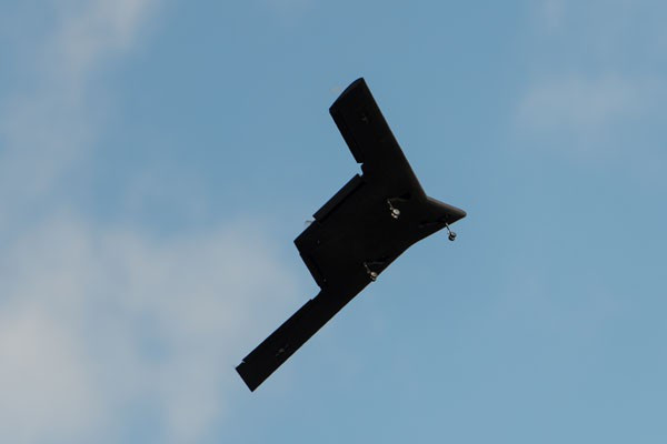 Dự án RQ-180 được tài trợ thông qua nguồn ngân sách mật của không quân Mỹ, dự kiến nó sẽ thay thế loại máy bay trinh sát không người lái SR-71 của Lockheed Martin đã bị loại khỏi biên chế từ năm 1998.