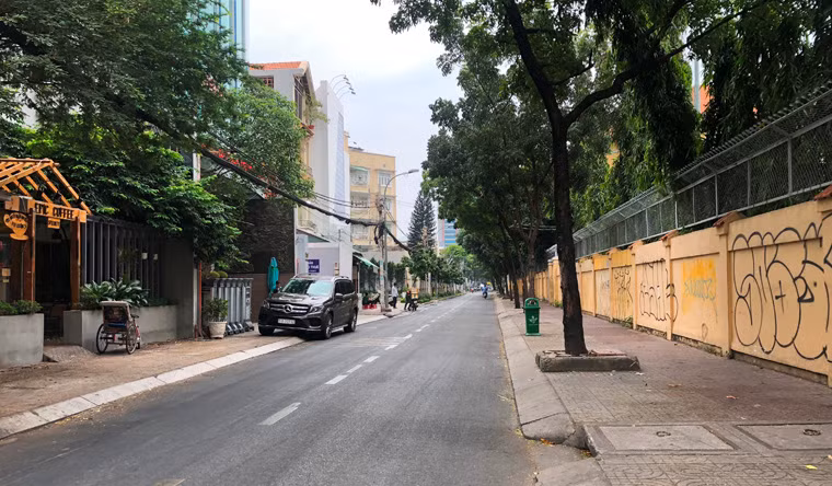 Đường Ngô Thời Nhiệm (quận 3, TP HCM) thoáng đãng đến ngỡ ngàng dù trước đó 1 ngày luôn trong tình trạng quá tải.