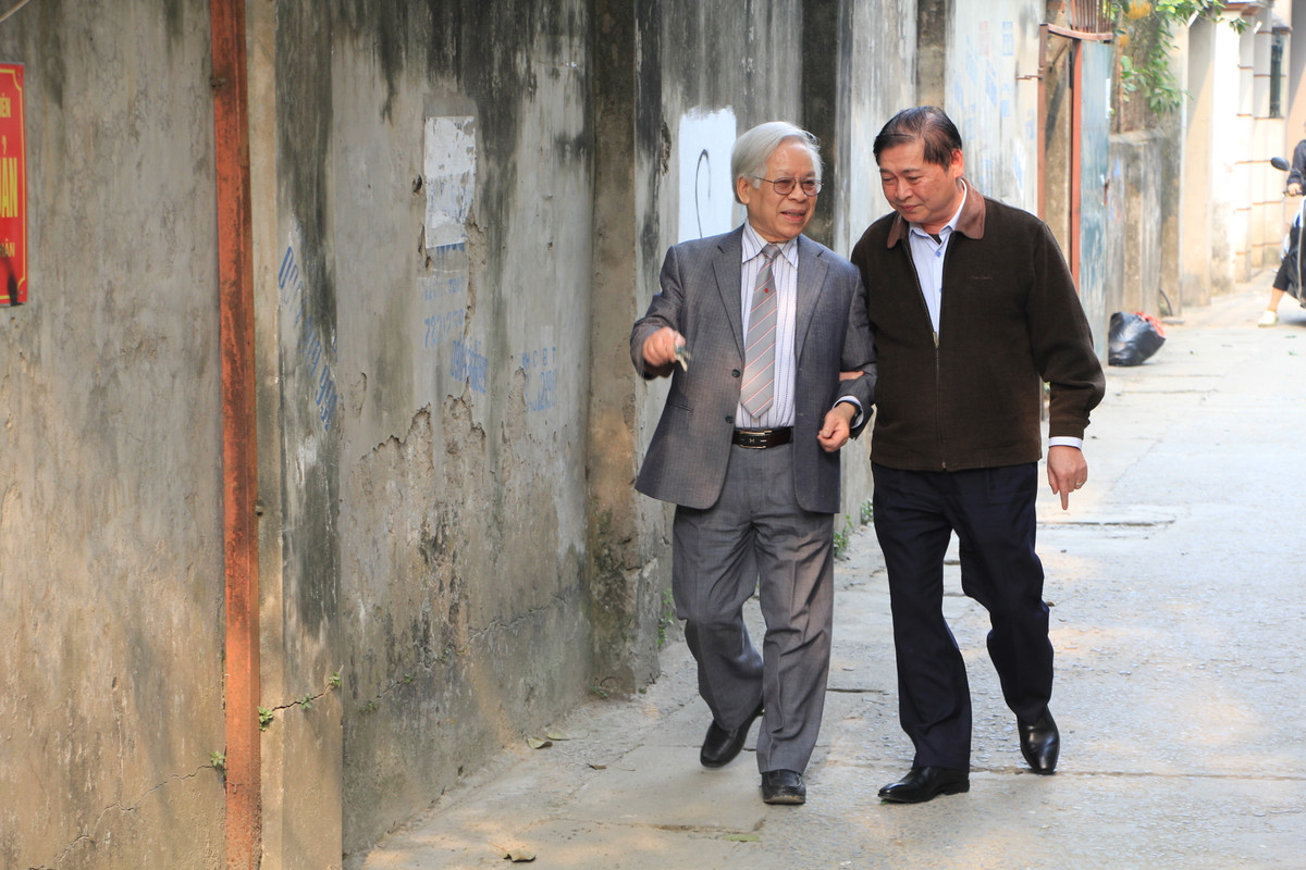 Chu tich Phan Xuan Dung tham, chuc Tet nguyen Lanh dao Lien hiep cac Hoi KH&KT Viet Nam-Hinh-3