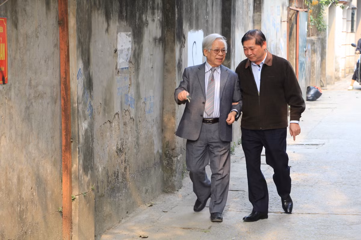 Chu tich Phan Xuan Dung tham, chuc Tet nguyen Lanh dao Lien hiep cac Hoi KH&KT Viet Nam-Hinh-3