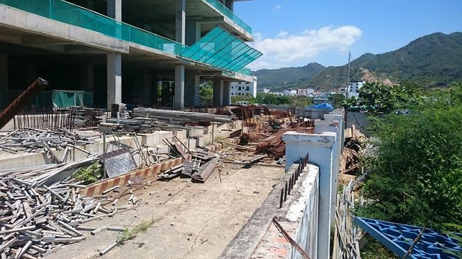 Tổng diện tích dự án lên tới 4,74 ha, chia làm 4 phân khu chính: A, B, C, D. Trong đó, quy mô khu A rộng 5.965,5m2 gồm 2 toà tháp cao 35 tầng. Quy mô khu B rộng 3.862m2 với 1 toà tháp 35 tầng và 1 tầng hầm. Ảnh: Tiền Phong.