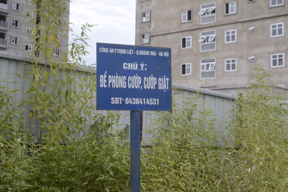 Nhiều khu vực có an ninh bất ổn được Công an phường Thịnh Liệt cảnh báo.