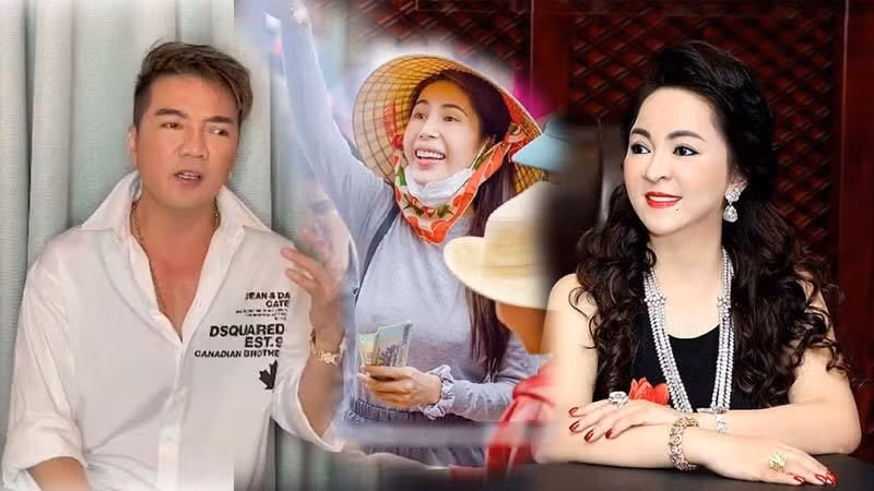 Sau khi bà Hằng liên tục có những phát ngôn không đúng, bà Đinh Thị Lan, ông Huỳnh Minh Hưng (ca sĩ Đàm Vĩnh Hưng), bà Đặng Thị Hàn Ni (nhà báo Hàn Ni), ông Nguyễn Đức Hiển (nhà báo Đức Hiển), bà Trần Thị Thủy Tiên (ca sĩ Thủy Tiên) cùng chồng là Lê Công Vinh (cầu thủ Công Vinh) đồng loạt tố cáo bà Phương Hằng. 