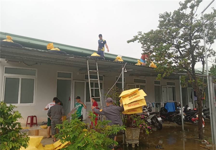 Sieu bao Noru giat tren cap 17, Thu tuong hop ung pho khan cap-Hinh-3