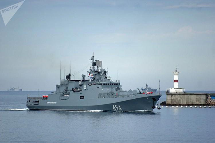  Đô đốc Makarov và Đô đốc Grigorovich là 2 tàu hộ vệ thuộc Đề án 11356PM do Nga phát triển, được biên chế cho Hạm đội Biển Đen trong giai đoạn 2016-2017.