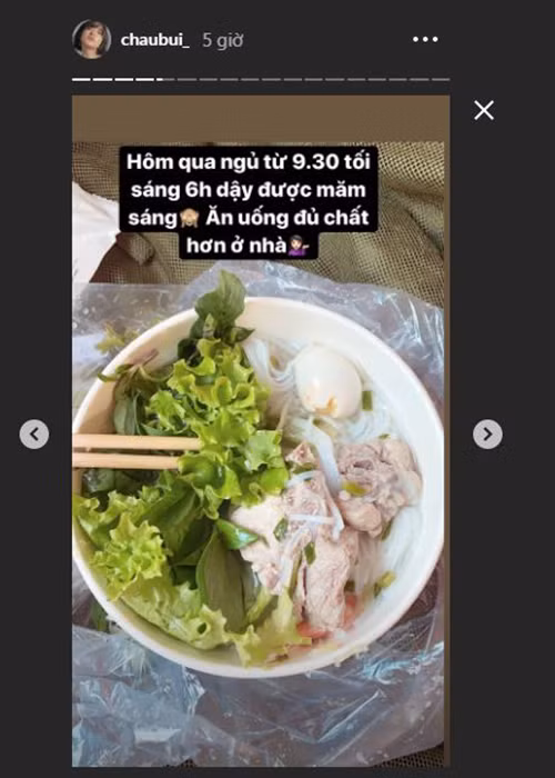 Mới đây, hot girl sinh năm 1997 đã đăng tải loạt ảnh ở khu cách ly.