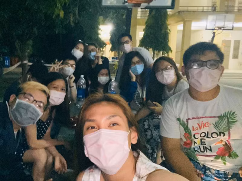 Siêu mẫu thân thiện, gần gũi với mọi người.