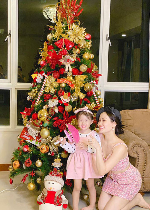 Diễm Trang kết hôn năm 2015. 1 năm sau đó, cô sinh con gái đầu lòng Julia.