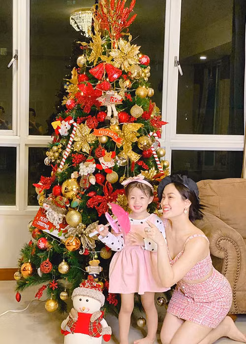 Diễm Trang kết hôn năm 2015. 1 năm sau đó, cô sinh con gái đầu lòng Julia.