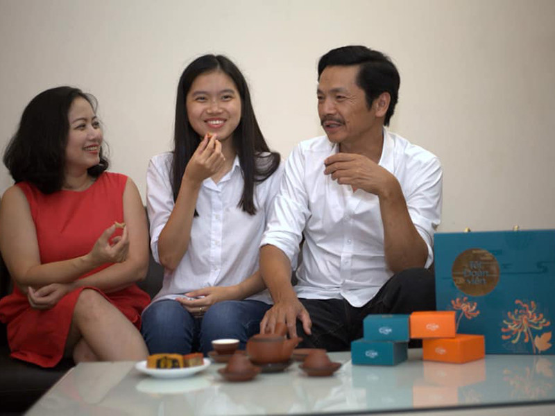 Con gái của nghệ sĩ Trung Anh năm nay 17 tuổi, tên Thục Anh.