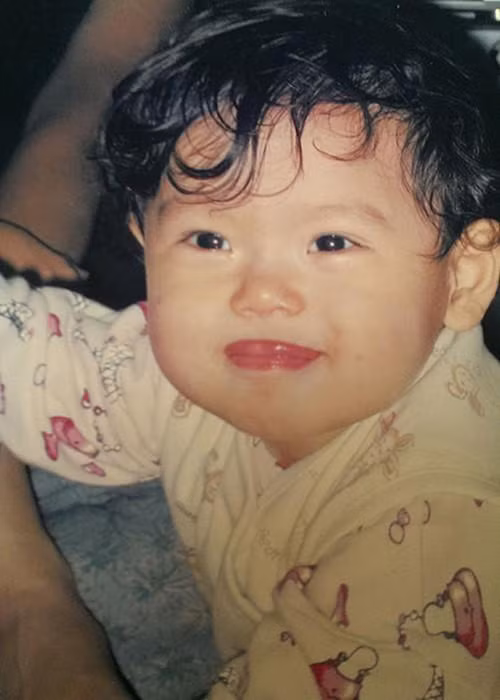 Thục Anh ngày nhỏ vô cùng đáng yêu.