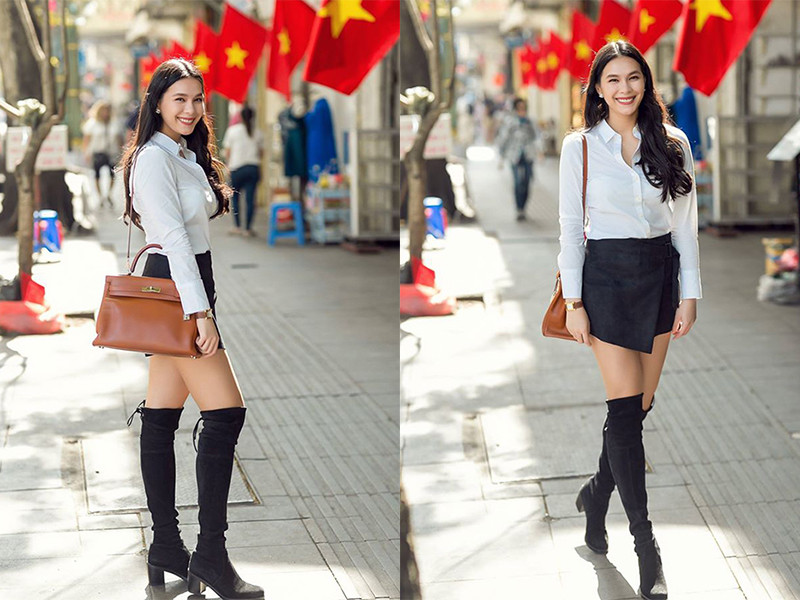 Bên cạnh đó, Thùy My còn khả năng viết về thời trang, thiết kế website, giỏi nấu ăn, đánh đàn guitar, cưỡi ngựa, chơi tennis, bơi lội.