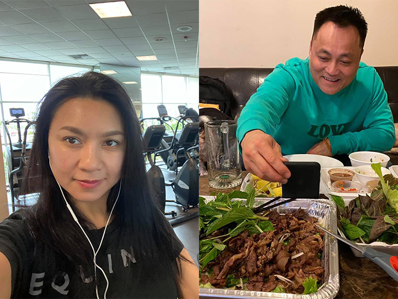 Hiện tại Y Phụng phải hạn chế đi ăn ngoài và học nấu một vài món ăn.