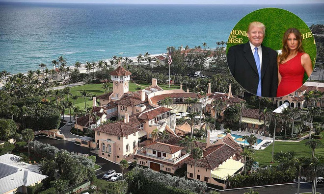 19/10/2019, khu nghỉ dưỡng Trump National Doral tại Miami, Florida bị rút khỏi danh sách nơi tổ chức thượng đỉnh G7 trong năm 202 vì sự phản đối của các nghị sĩ đảng Dân chủ. Họ cho rằng nó vi phạm các quy định trong hiến pháp Mỹ, trong đó cấm tổng thống nhận thanh toán từ nước ngoài. Ảnh: Getty. 