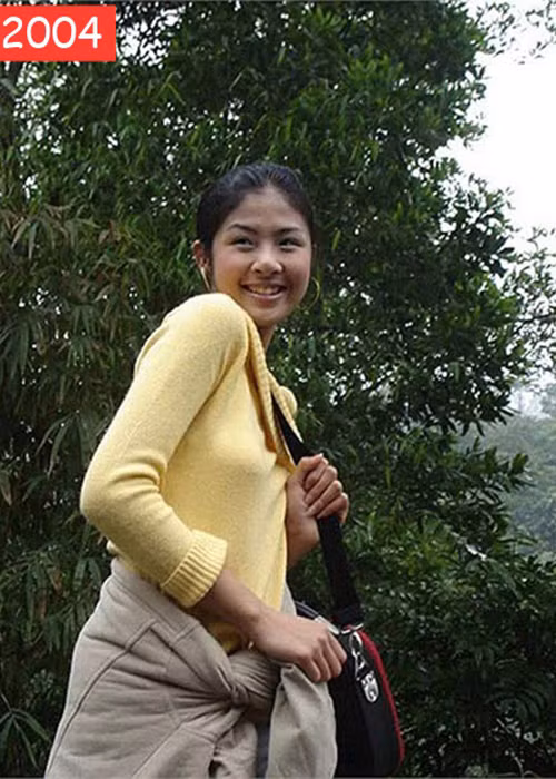 Ngọc Hân sinh năm 1989, tại Hà Nội. Khi chưa nổi tiếng, cô sở hữu nhan sắc không thực sự nổi bật. Ảnh: Đất Việt