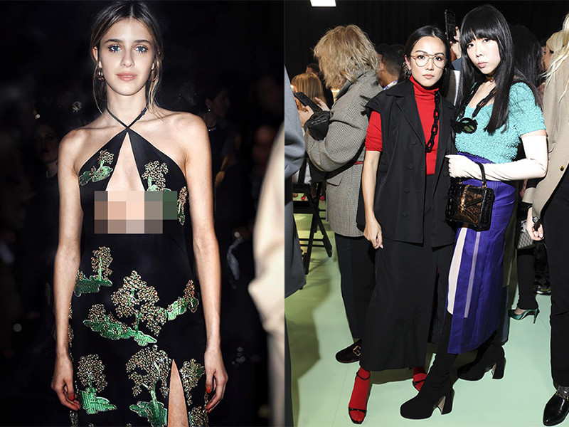 Các gương mặt khác dự chương trình của Gucci gồm nữ diễn viên người Italy Benedetta Porcaroli, hai blogger thời trang đình đám Yoyo Cao và Susie Lau, nữ nhạc sĩ, ca sĩ, diễn viên người Pháp Lou Doillon cùng con trai, nữ diễn viên và ca sĩ người Mỹ Amandla Stenberg, nữ diễn viên người Brazil Alice Wegmann…