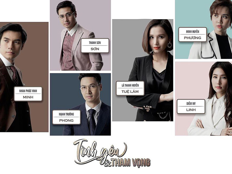 Vai diễn của Huyền Lizzie trong "Tình yêu và tham vọng" hiện nhận được sự yêu thích của khán giả.