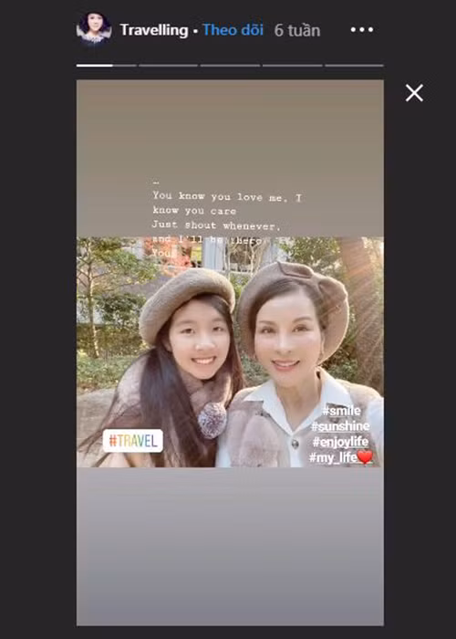 Gần đây, nữ MC "Sức sống mới" đăng tải loạt ảnh cận mặt con gái.