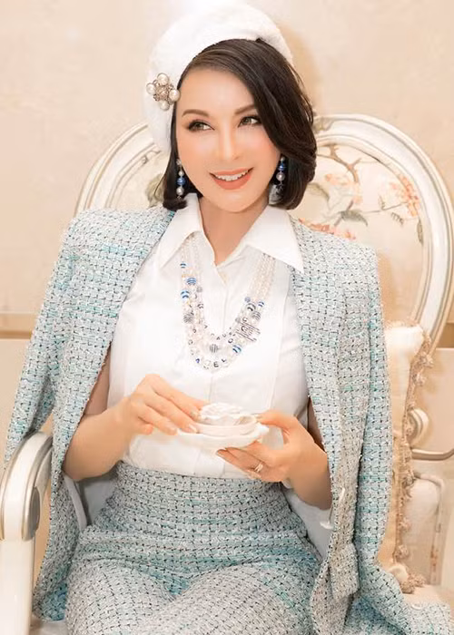 Để bảo vệ sự riêng tư cho con, Thanh Mai rất hiếm khi chia sẻ hình ảnh con.