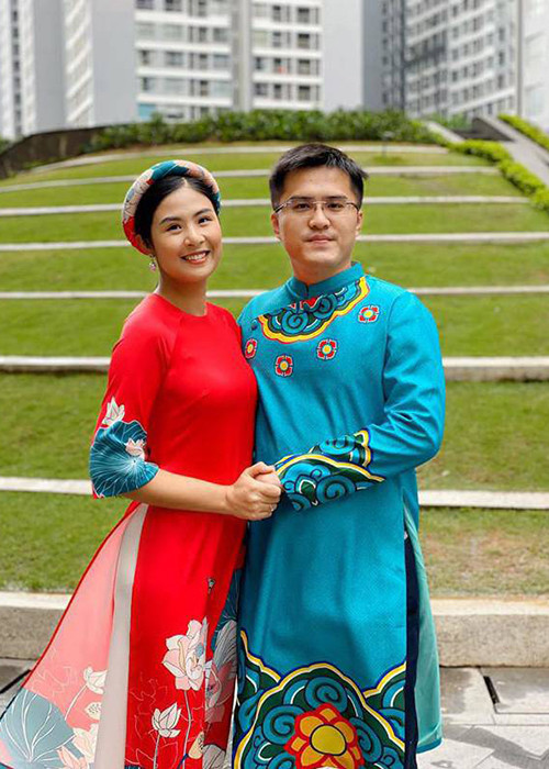 Lễ ăn hỏi của cặp đôi diễn ra vào tháng 11/2019. Ảnh: Eva