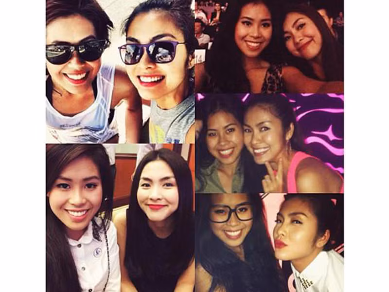 Mối quan hệ chị dâu - em chồng của Hà Tăng và Tiên Nguyễn rất tốt đẹp dù cả hai hiếm khi chia sẻ về nhau trước báo chí. Ảnh: Eva