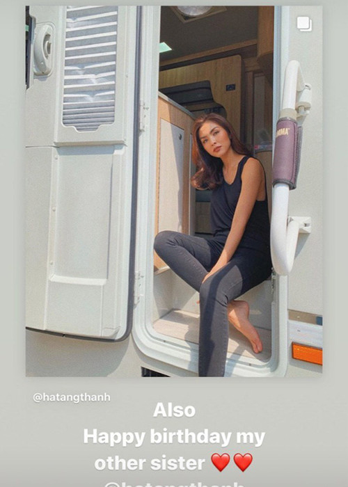 Tiên Nguyễn cũng từng dành lời chúc mừng sinh nhật sớm đến chị dâu.