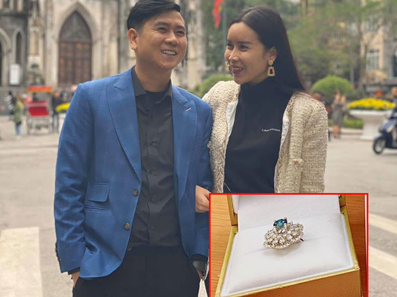 Hồ Hoài Anh viết thư tay đồng thời tặng chiếc nhẫn có giá trị cho Lưu Hương Giang.