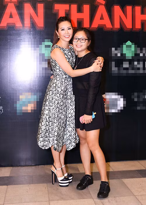 Hoa hậu Thu Hoài hiếm khi khoe con gái trước truyền thông. Ảnh: Vietnamnet