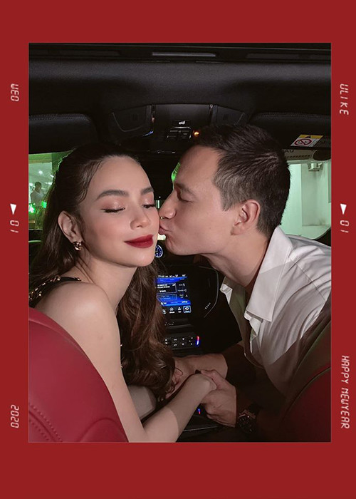 Nữ ca sĩ cho biết, cô và Kim Lý ngay từ đầu thấy thích nhau. Khi đến với nhau, họ thấy không hợp rồi dừng lại khoảng thời gian ngắn, nhưng sau đó mới tự cảm thấy không thể thiếu nhau. Khi đồng cảm được hai người càng ngày càng yêu nhau hơn.