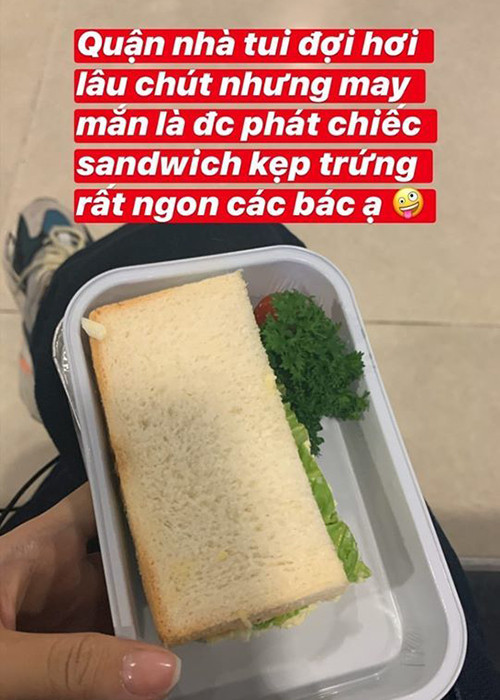 Quỳnh Anh Shyn liên tục chia sẻ hình ảnh ở nơi cách ly.