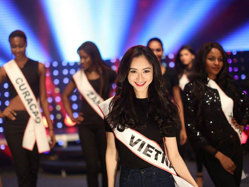 Chân dài đến từ Huế lọt top 14 cuộc thi Hoa hậu Liên lục địa 2015.