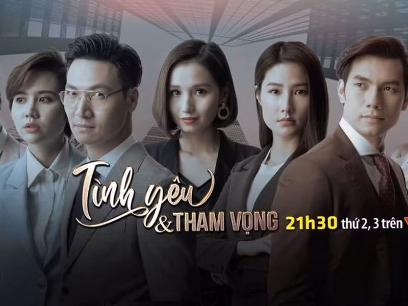 Nhân vật của Mạnh Trường trong "Tình yêu và tham vọng" là giám đốc đầy mưu mô xảo quyệt tên Phong.