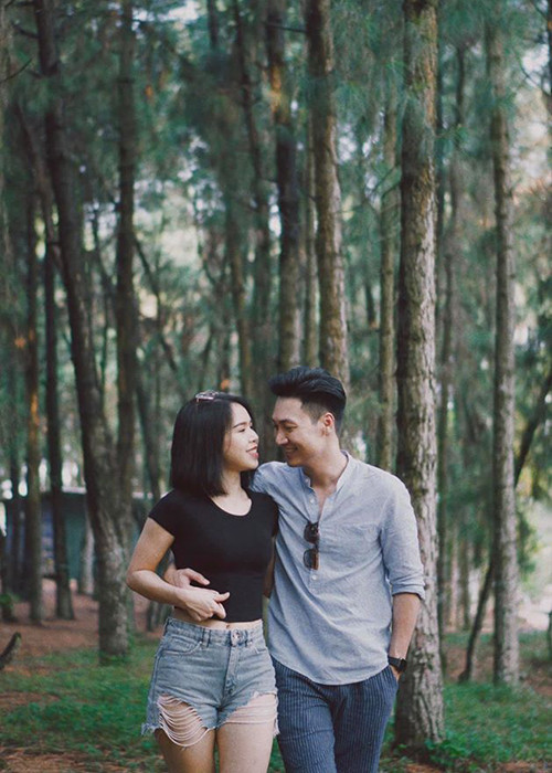 Mạnh Trường lập gia đình từ năm 23 tuổi.