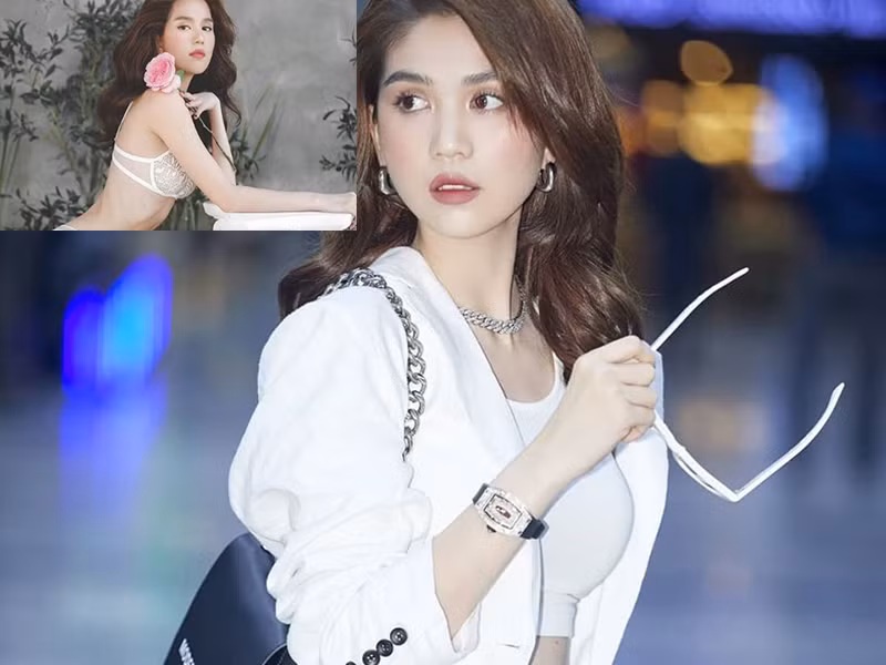 Mới đây, Ngọc Trinh khiến fan lo lắng vì đăng ảnh mặc nội y, để lộ thân hình gầy gò, trơ cả xương sườn.