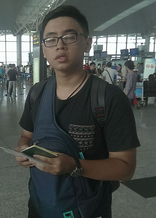 Trung Anh cho biết, con trai được đưa đi cách ly ở Ninh Bình.