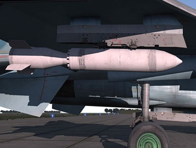 Loại bom đặc biệt này thường được máy bay ném bom tiền tuyến Su-24M2, Su-34, Su-30SM và cả Su-35 thả xuống chiến trường Syria.