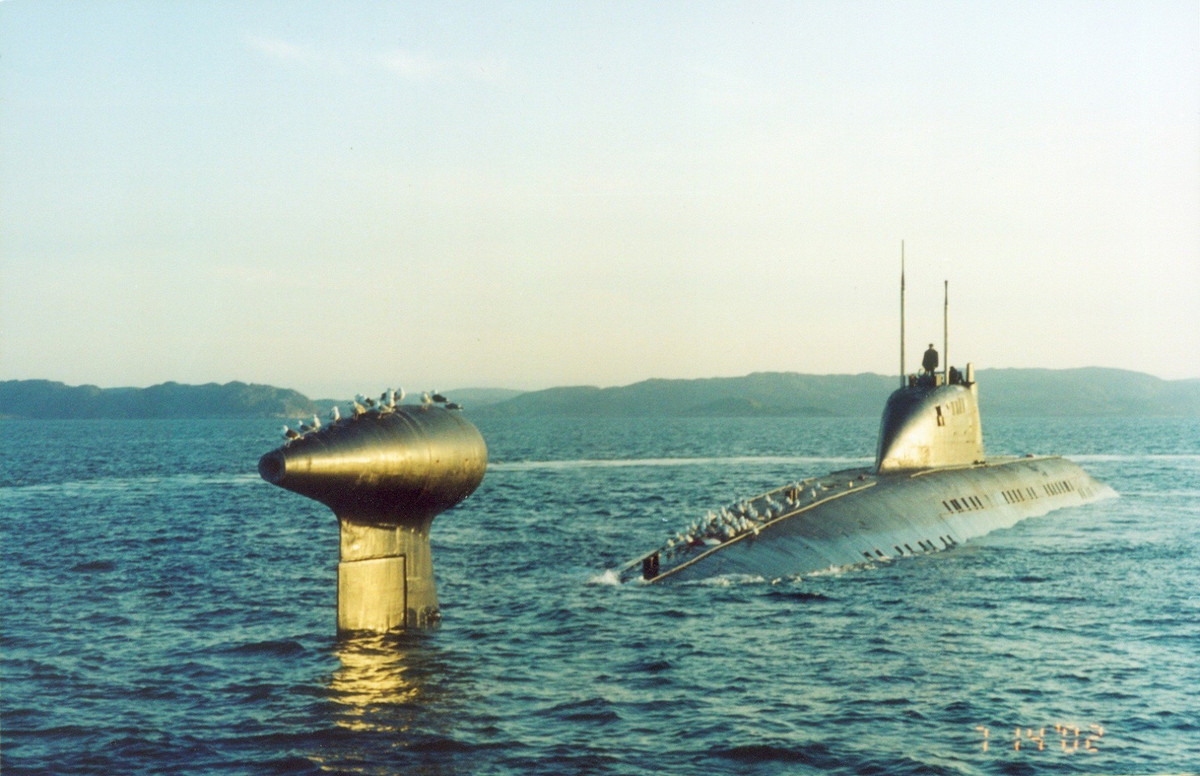 Tàu ngầm tấn công hạt nhân Đề án 945A Kondor từng được tạp chí National Interest mô tả là tàu ngầm tốt nhất, thợ săn đáng sợ dưới mặt nước của Nga.