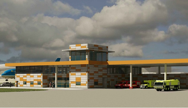 Trung tâm khẩn cấp, cứu nạn và cứu hoả của sân bay. Ảnh: VnExpress. 