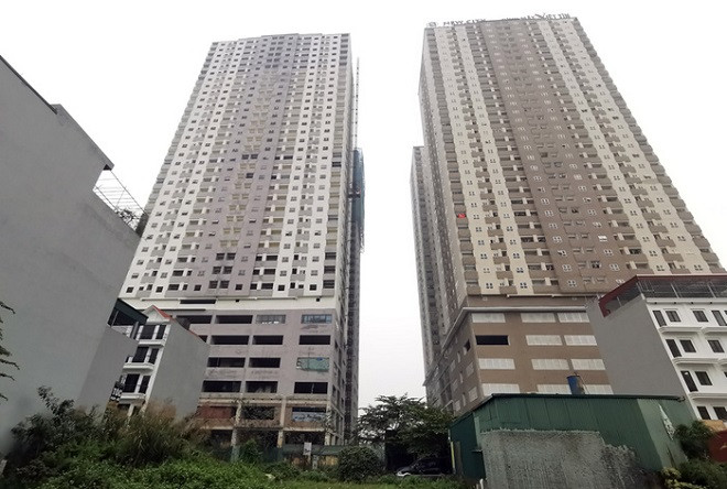 Trên website của Sở Xây dựng Hà Nội, mặc dù tên dự án là Dự án tổ hợp nhà ở xã hội và dịch vụ thương mại AZ Thăng Long do Công ty TNHH Bánh kẹo Thăng Long làm chủ đầu tư nhưng website của chủ đầu tư lại được thông báo mang tên là thtnewcity.vn. Ảnh: VietnamFinance. 