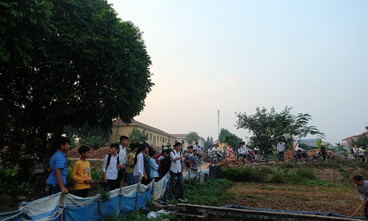 Sự việc khiến 1 vùng quê yên ả xôn xao.