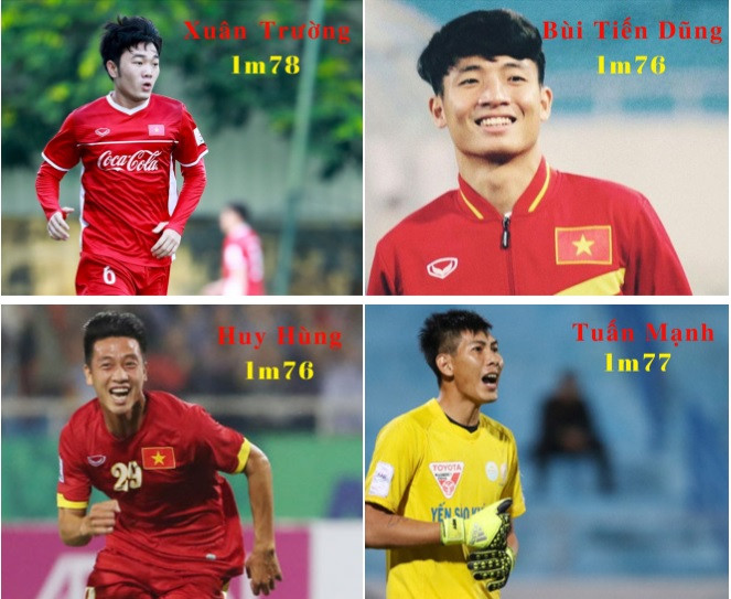 Dan mang thich thu so sanh chieu cao cac cau thu doi tuyen Viet Nam-Hinh-3