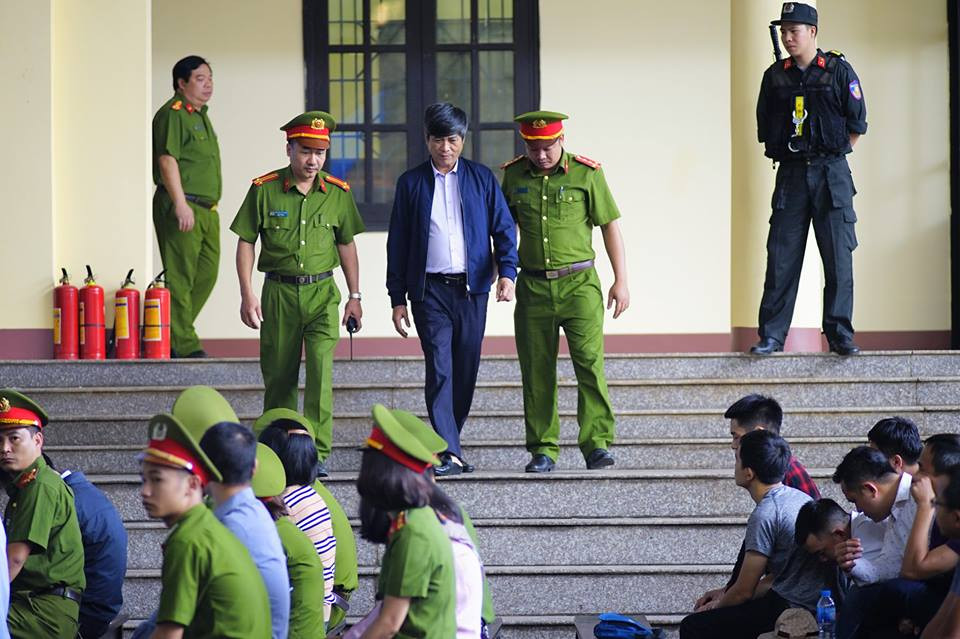 Bị cáo Nguyễn Thanh Hóa.