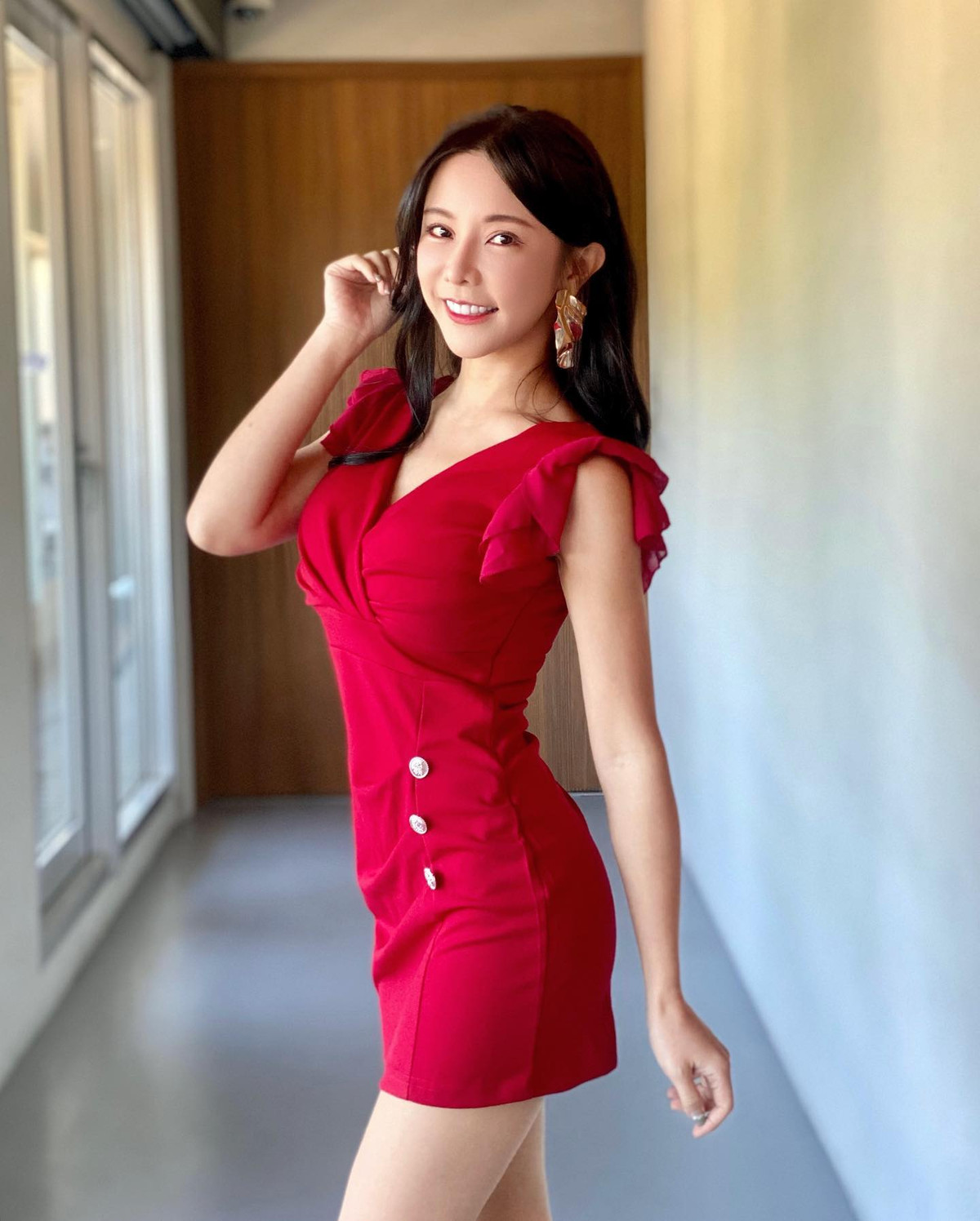 Thời gian gần đây, do dịch bệnh COVID-19 đang diễn biến phức tạp tại Đài Loan, Vũ Dĩ Huyên ngừng mọi hoạt động công việc và giải trí, cô nàng ở nhà chăm chỉ tập luyện để giữ gìn dáng vóc của mình.