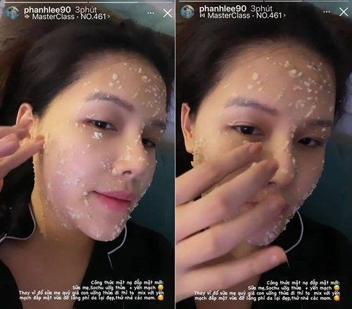 Có thể nói, sau khi sinh con, Phanh Lee vẫn xinh đẹp thu hút, đặc biệt là làn da căng mịn vô cùng xuất sắc, tất cả là nhờ bí quyết từ sữa mẹ.