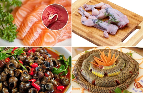 4 mon an nguoi Viet cuc thich hoa ra nhung nhuc ky sinh trung