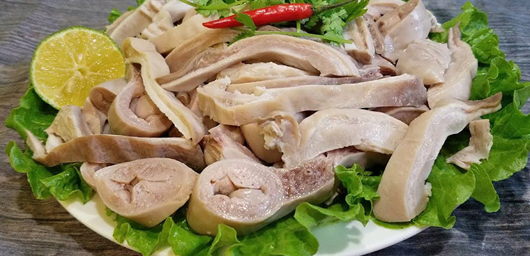 Dạ dày lợn vừa dai vừa ngon, có giá trị dinh dưỡng cao, giàu canxi, kali, natri, vitamin lại chế được nhiều món khác nhau, vừa phong phú vừa linh hoạt.