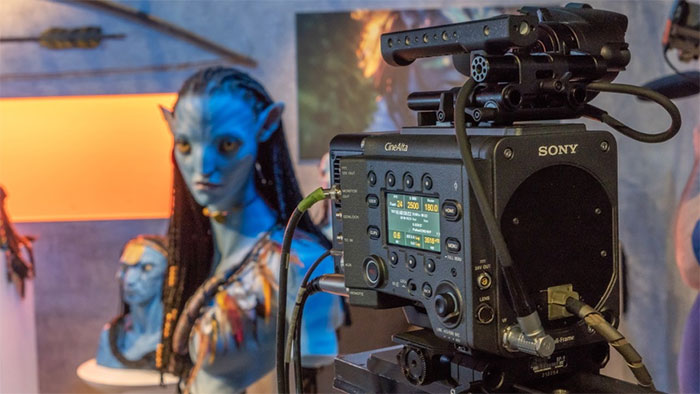 "Avatar 2" tiếp tục sử dụng các công nghệ tiên tiến trong điện ảnh, với máy quay Sony Venice tùy chỉnh cho quay hình ảnh 3D. (Ảnh: CineD)