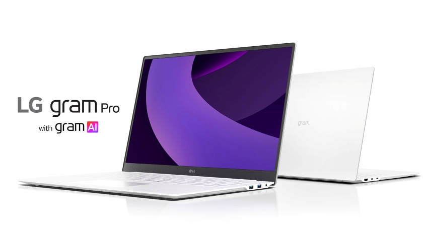 3. LG Gram Pro 16Z90TR: LG Gram Pro 16Z90TR là sự lựa chọn tối ưu cho những ai tìm kiếm laptop vừa mỏng nhẹ, vừa mạnh mẽ. Với màn hình IPS 16 inch 2K WQXGA, card đồ họa Nvidia RTX4050, và chip Intel Core Ultra "Arrow Lake," chiếc laptop này chỉ dày 1,42cm và nặng 1,36kg. (Ảnh: live.lge.co.kr)