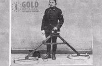 4. Alexander Graham Bell - Máy dò kim loại: Bell chế tạo máy dò kim loại nhằm cứu Tổng thống James Garfield bị trúng đạn. Tuy nhiên, kim loại trên tấm trải giường đã khiến thiết bị hoạt động sai.(Ảnh:goldhunter.com.ua)