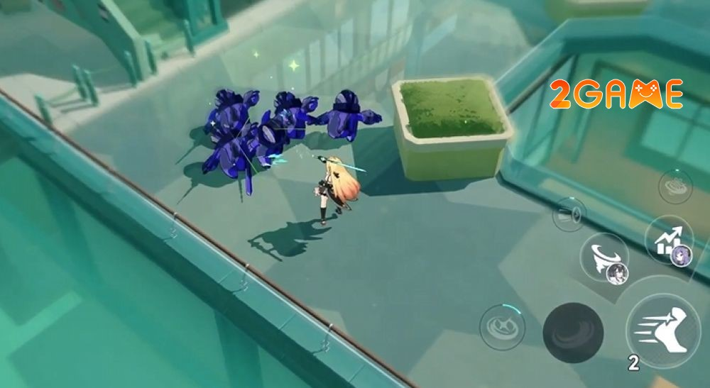 Người chơi sẽ xây dựng đội hình gồm 3 nhân vật, với 1 nhân vật xuất chiến và 2 nhân vật hỗ trợ, tạo nên các chiến thuật linh hoạt trong trận đấu.(Ảnh: 2game.vn)